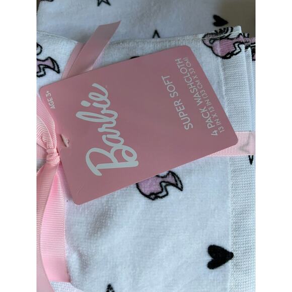 Barbie Bath Towel Set! 4 BathTowels,2 HandTowels,4 Washcloths New Hot Item - Picture 7 of 9